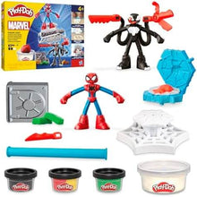 Play-Doh Marvel Spider-Man Launch & Slice Battle Playset with 2 Action Figures