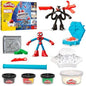 Play-Doh Marvel Spider-Man Launch & Slice Battle Playset with 2 Action Figures