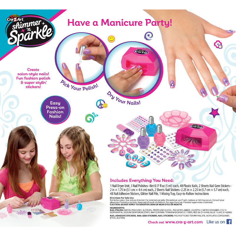 Shimmer N Sparkle Manicure Magic Nail Studio