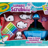 Crayola Scribble Scrubbie Ocean Lagoon Art Colouring Set