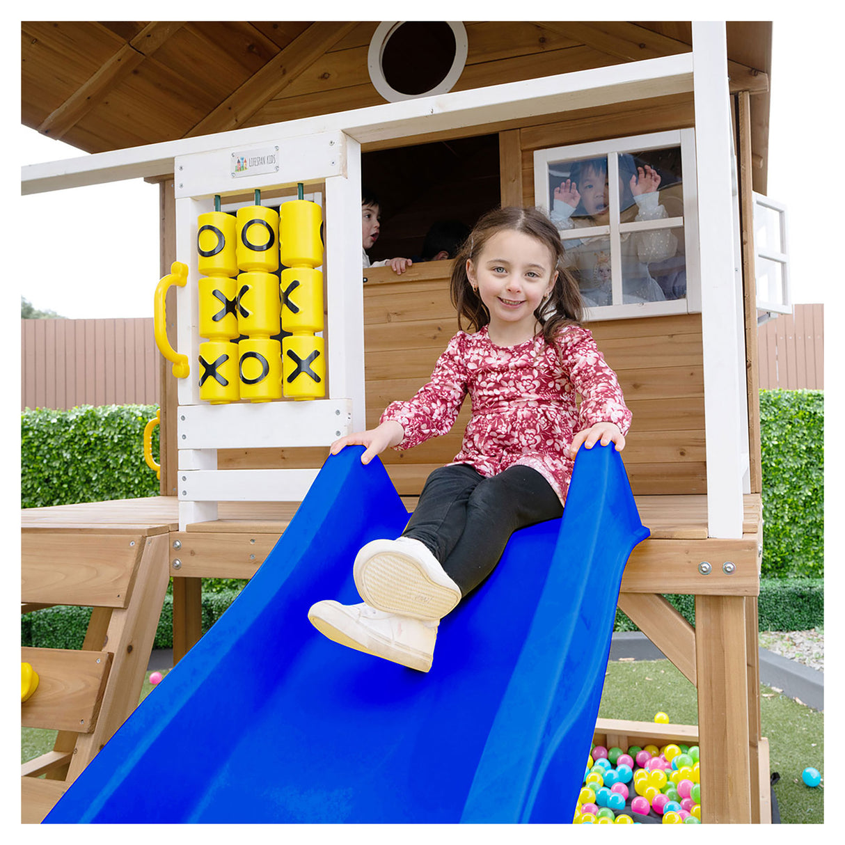 Lifespan Kids Warrigal Cubby House - Blue Slide