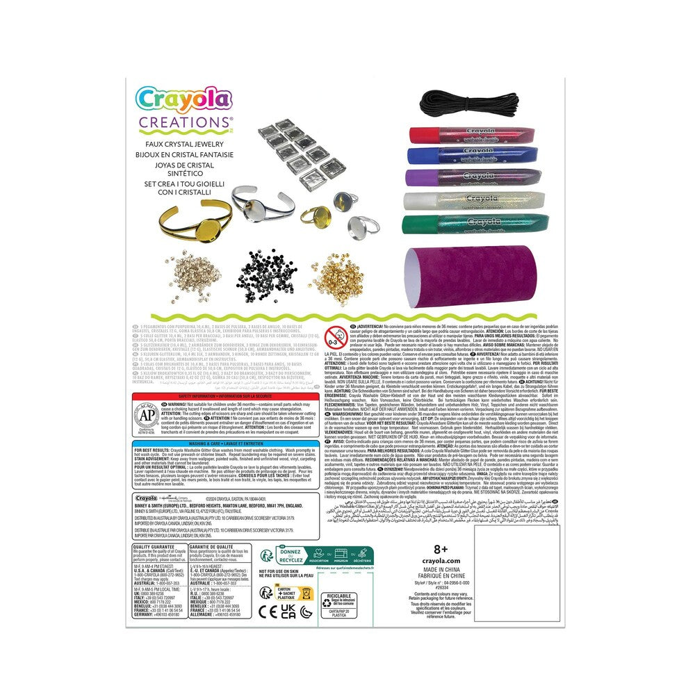 Crayola Creations Faux Crystal Jewelry Kit