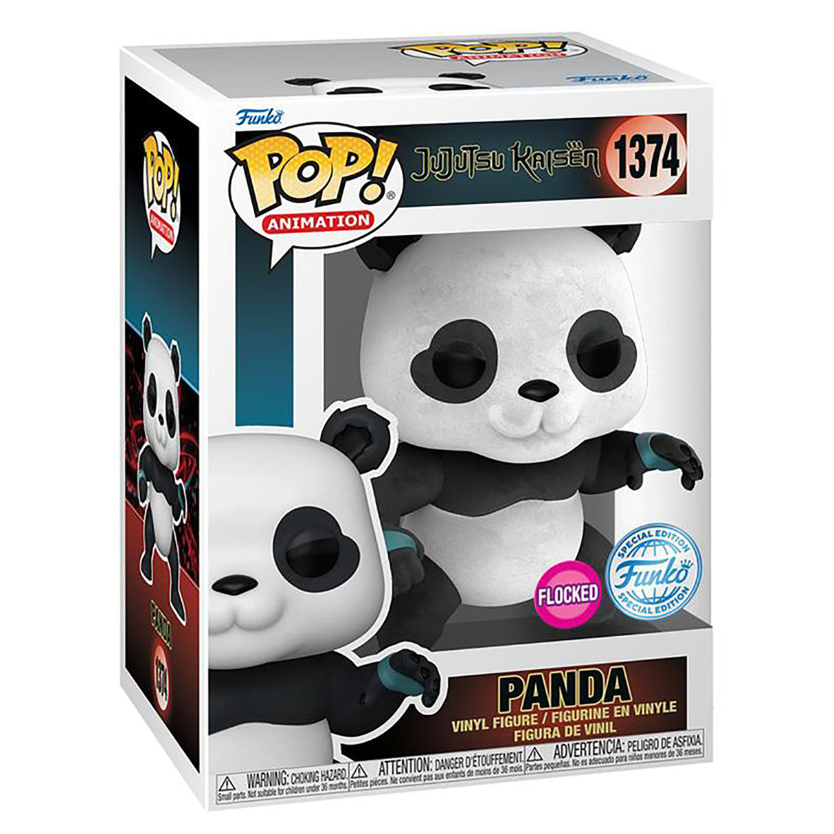 Funko Jujutsu Kaisen - Panda US Exclusive Flocked Pop!