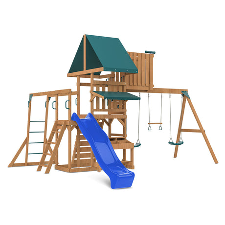 Lifespan Kids Walton Play Centre Set with 2.2m Blue Slide