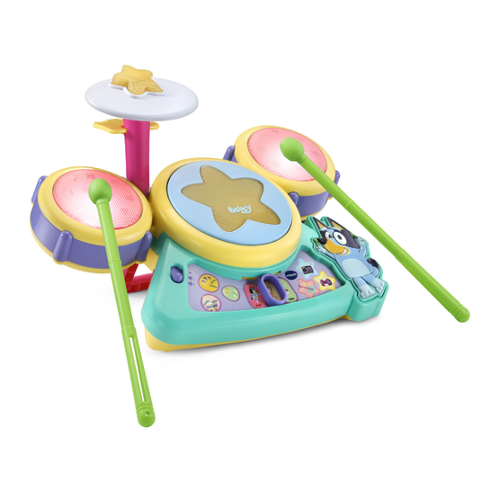 Vtech Bluey Hooray Drum Set