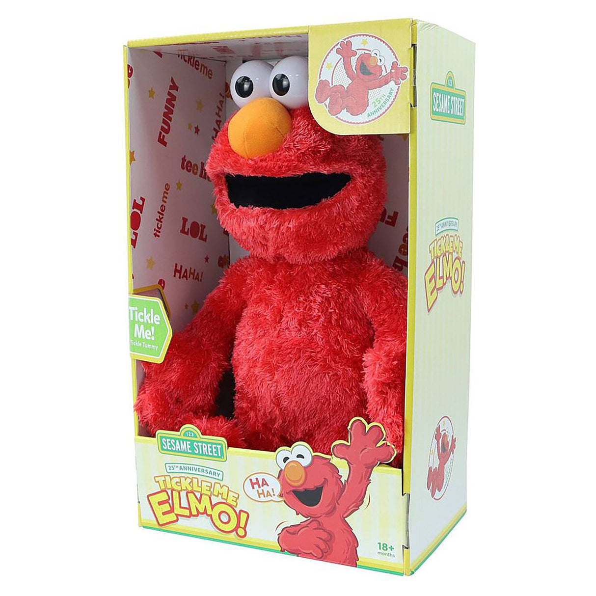 Sesame Street 25th Anniversary Tickle Me Elmo