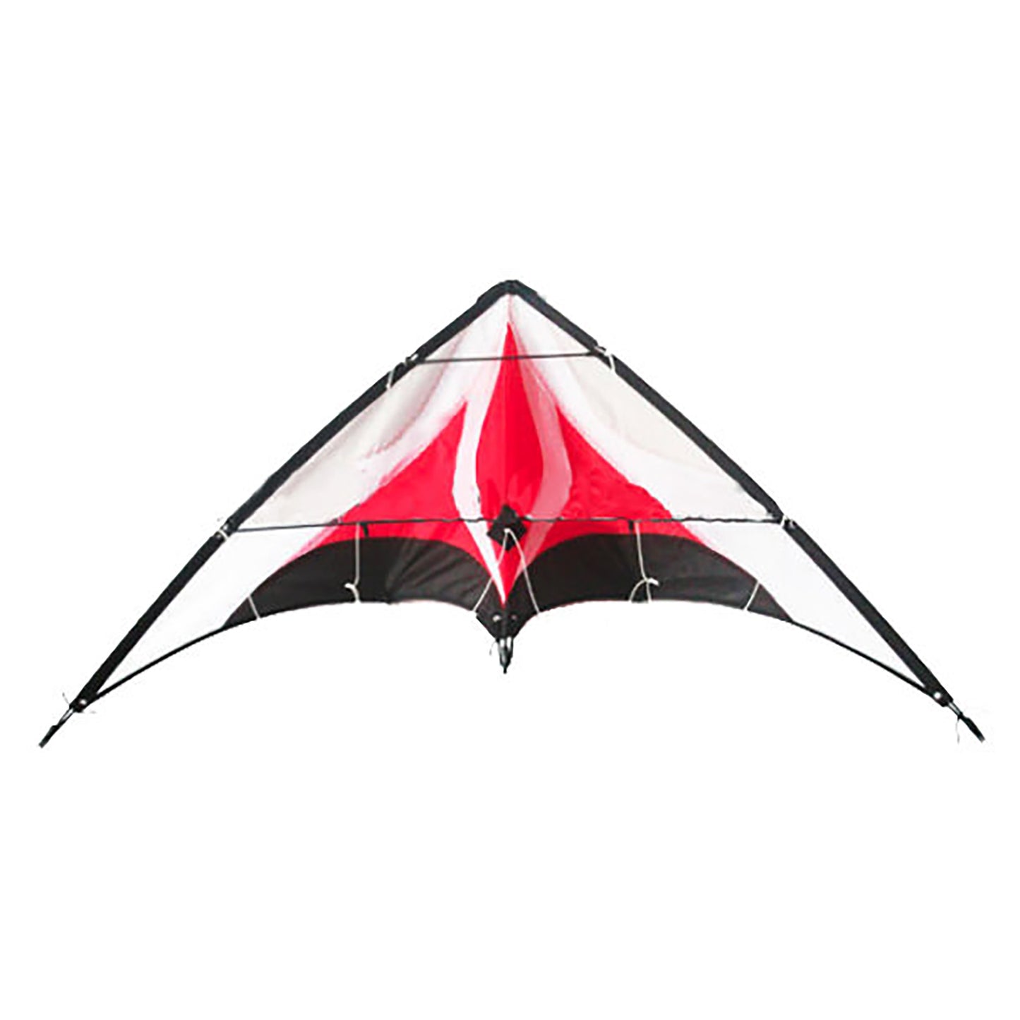 Dual Line Stunt Kite Red Black White (1.2 mtrs)