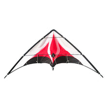 Dual Line Stunt Kite Red Black White (1.2 mtrs)
