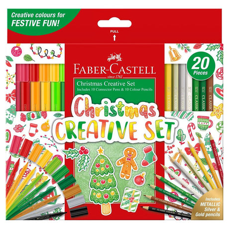 Faber Castell Christmas Creative Set, (Pack of 12)