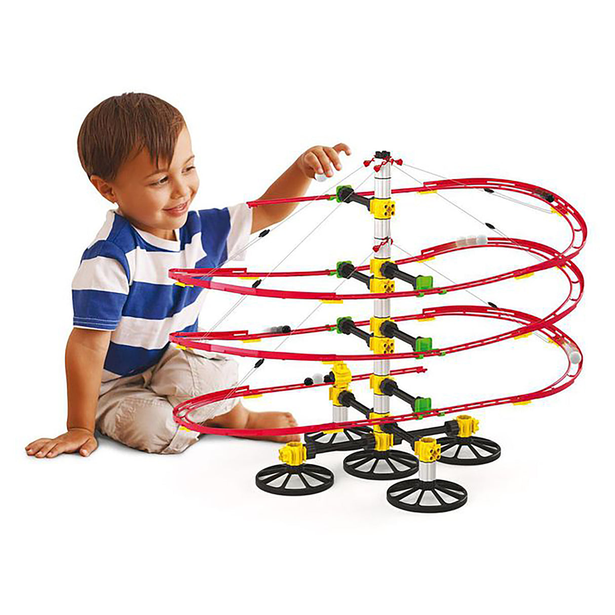 Quercetti Skyrail Suspension Basic - Marble Run