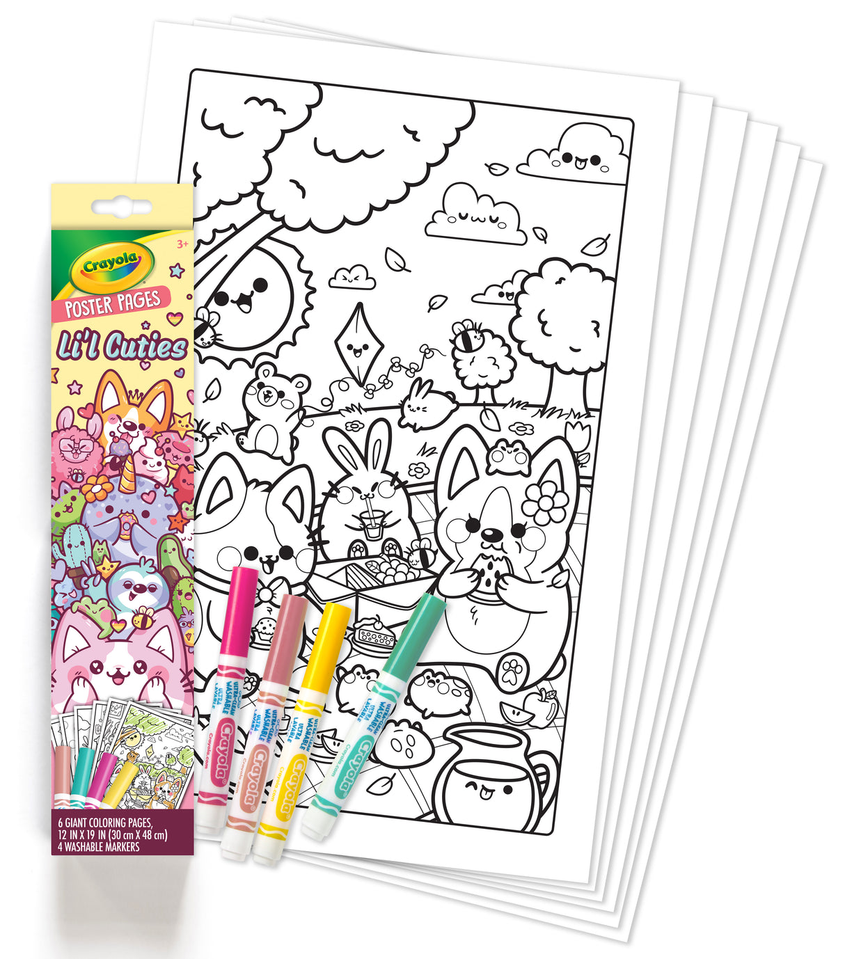 Crayola Poster Pages - Li'l Cuties