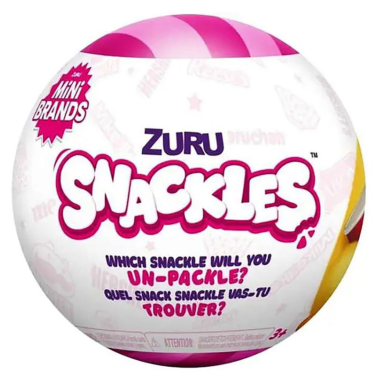 5 Surprise Snackles Mini Brands Small Plush Series 1