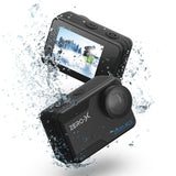 Zero-X 4K Uhd With 2.0' Touch Screen  And Wifi  Waterproof Action Cam