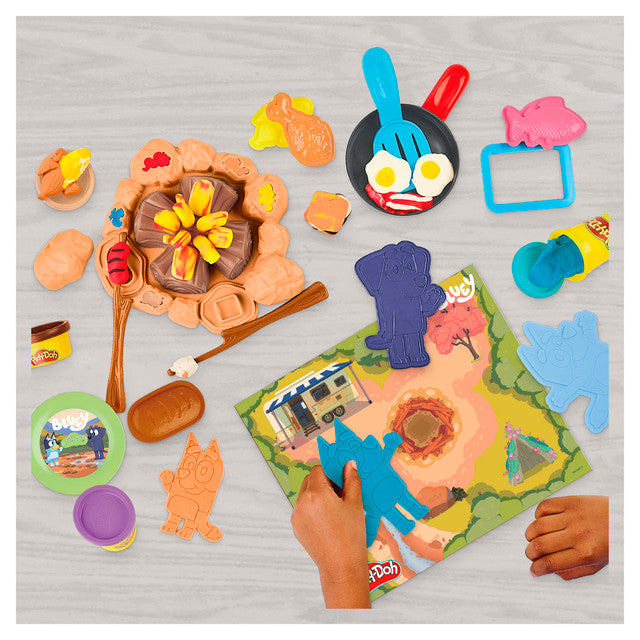 Play-Doh Bluey Goes Camping Playset