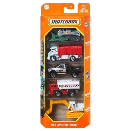 Matchbox 5-Pack Matchbox Constructions III