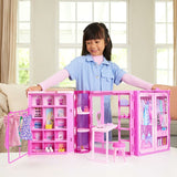 Barbie Dream Closet Doll Playset And Accessories