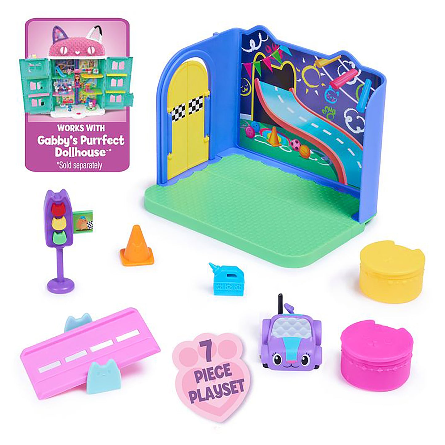 Gabby's Dollhouse Carlita Purr-ific Play Room