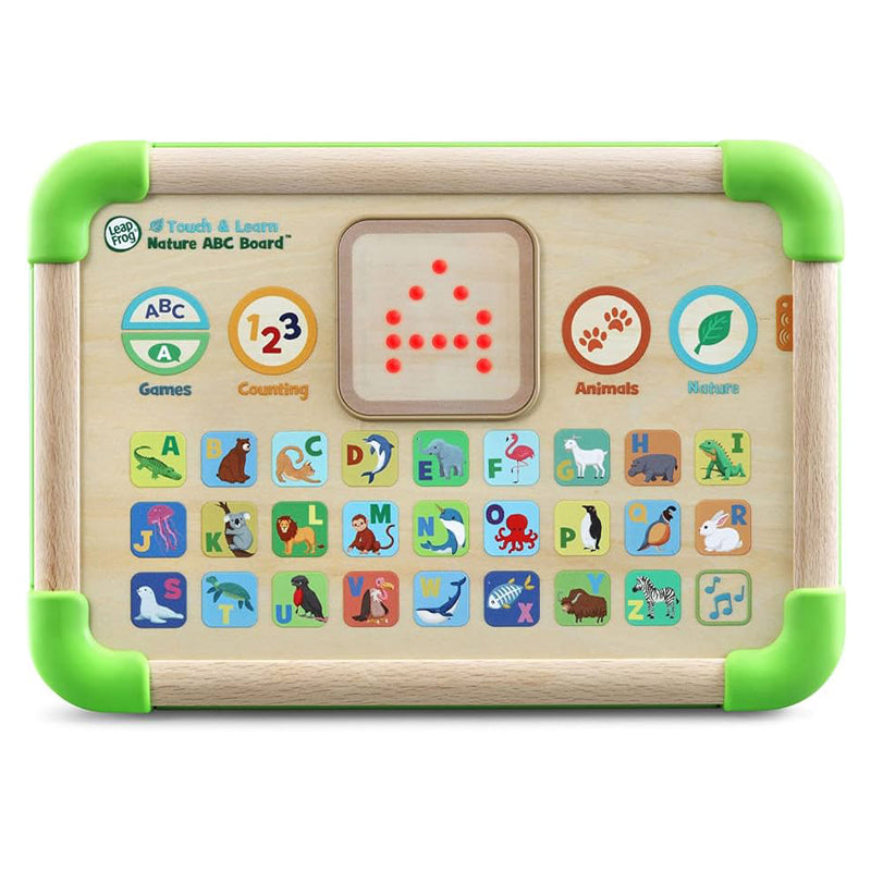 LeapFrog Wooden Toy Touch and Learn Nature ABC Board