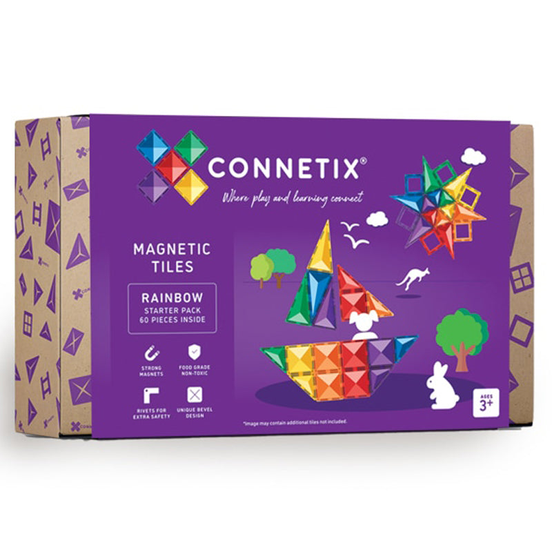 Connetix Rainbow Starter Pack 60 pc