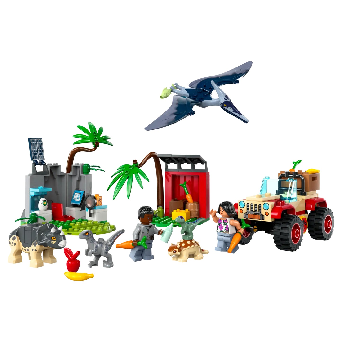 LEGO Jurassic World Baby Dinosaur Rescue Center 76963, (139-pieces)