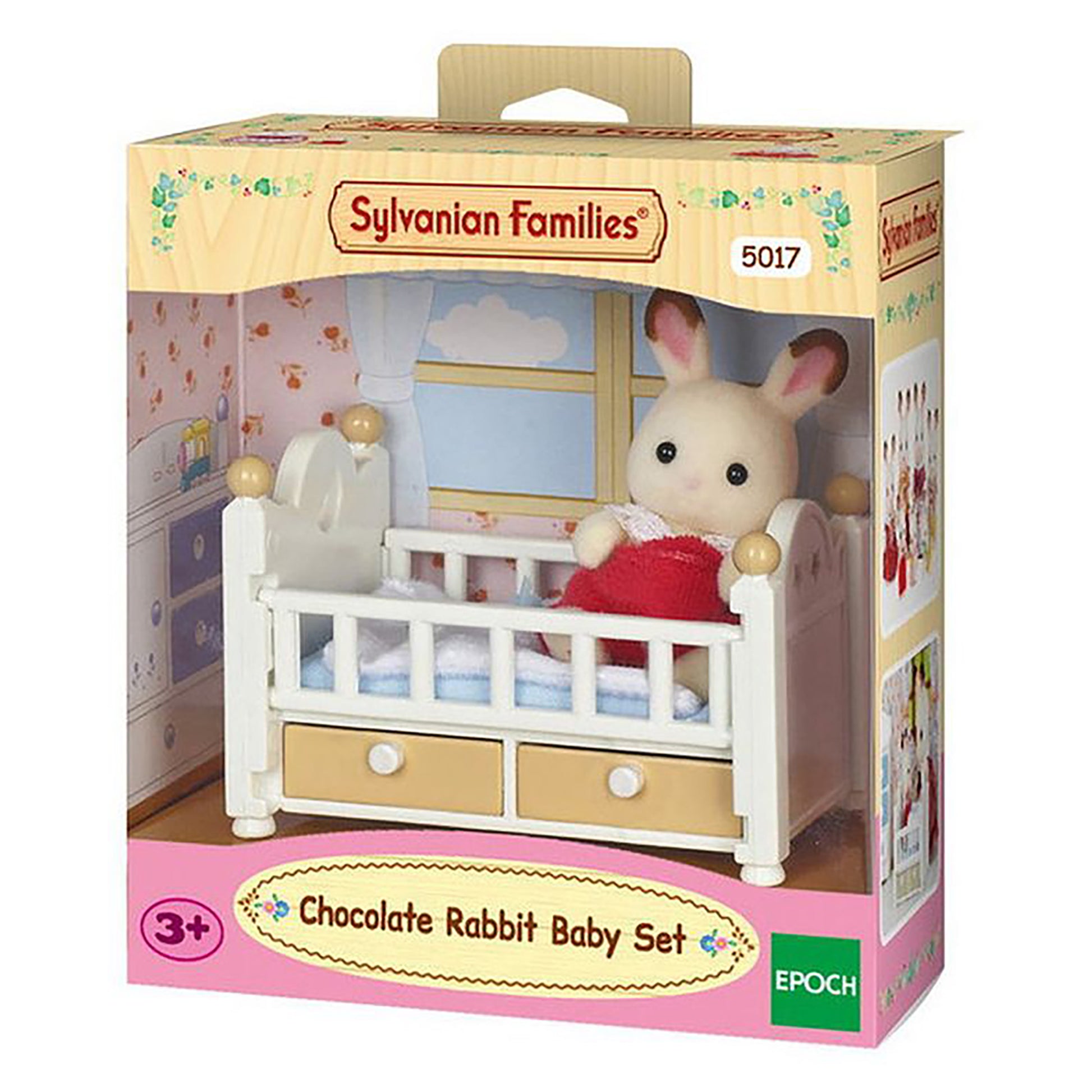 Sylvanian Families Chocolate Rabbit Baby Set