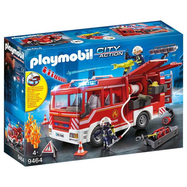 Playmobil 9464 City Action Playset Fire Engine