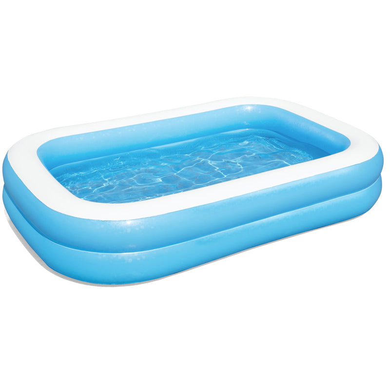 Blue Rectangular Family Pool