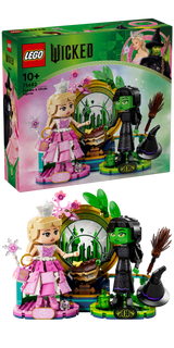 LEGO Wicked Elphaba & Glinda Figures 75682, (558-pieces)