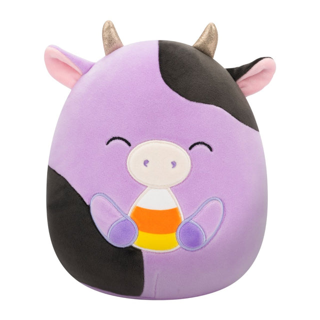 Squishmallows Halloween Alexie the Purple Cow 7.5" Plush