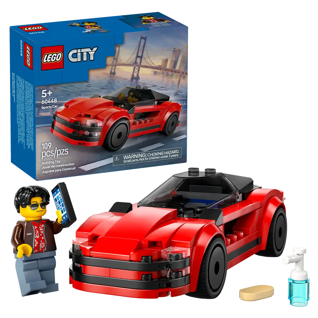 LEGO City Red Sports Car 60448