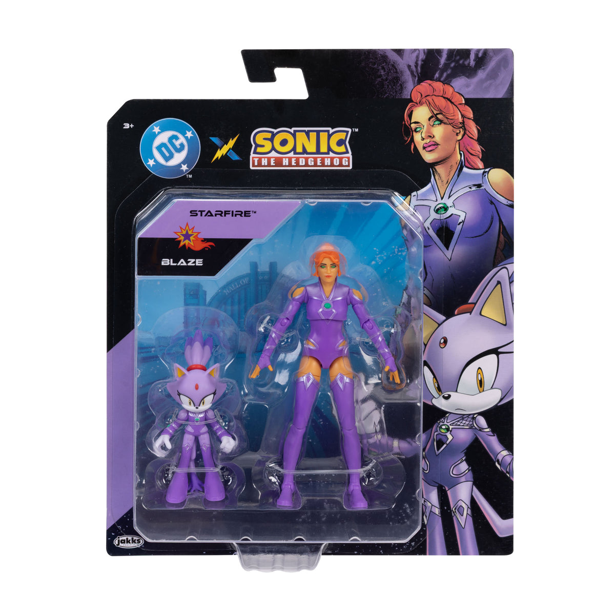 Sonic X DC 2 Pack Blaze And Starfire