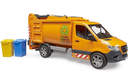 Bruder Mercedes G3 Sprinter Municipal Compact Garbage Truck