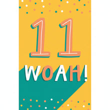 Hallmark 11th Birthday Card 11 Woah!