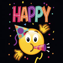 Hallmark Interactive Sound Card Happy Celebration Emoji!