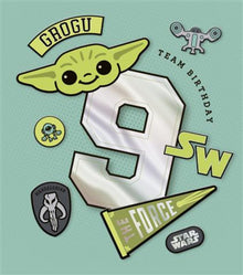 Connections from Hallmark Star Wars The Mandalorian 9th Birthday Greeting Card