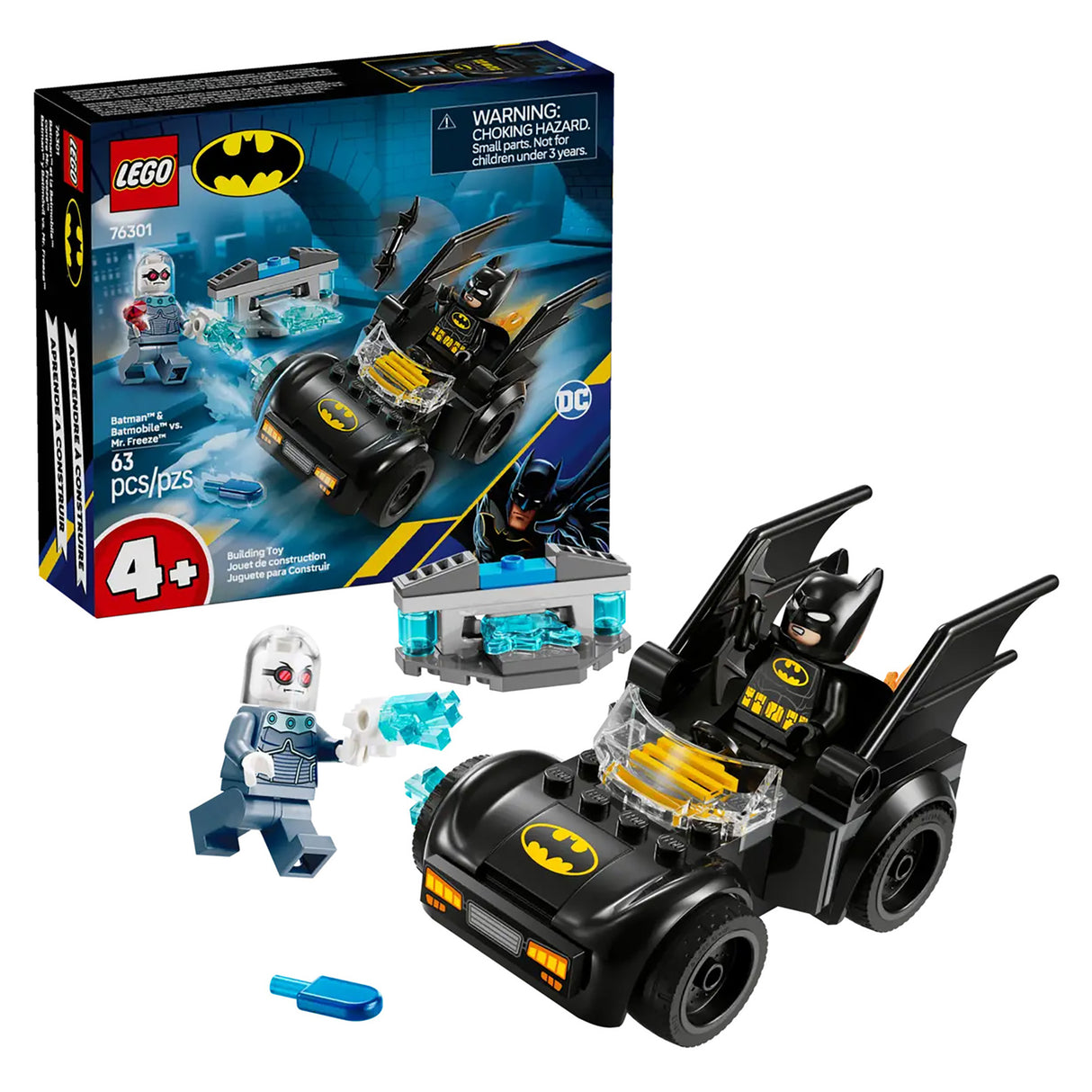 LEGO Super Heroes DC Batman & Batmobile vs. Mr Freeze 76301