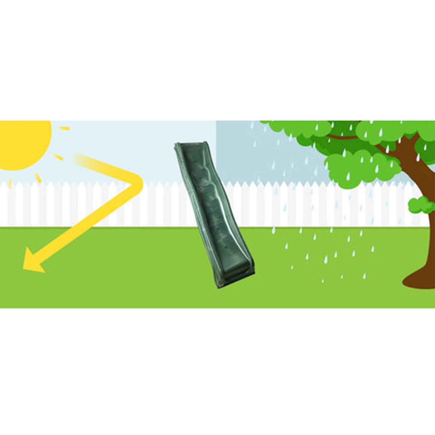 Lifespan Kids 2.2m Slide - Green