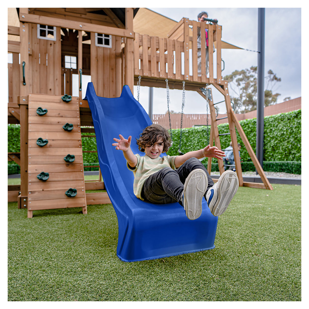 Lifespan Kids Kensington Play Centre Set with 2.2m Blue Slide