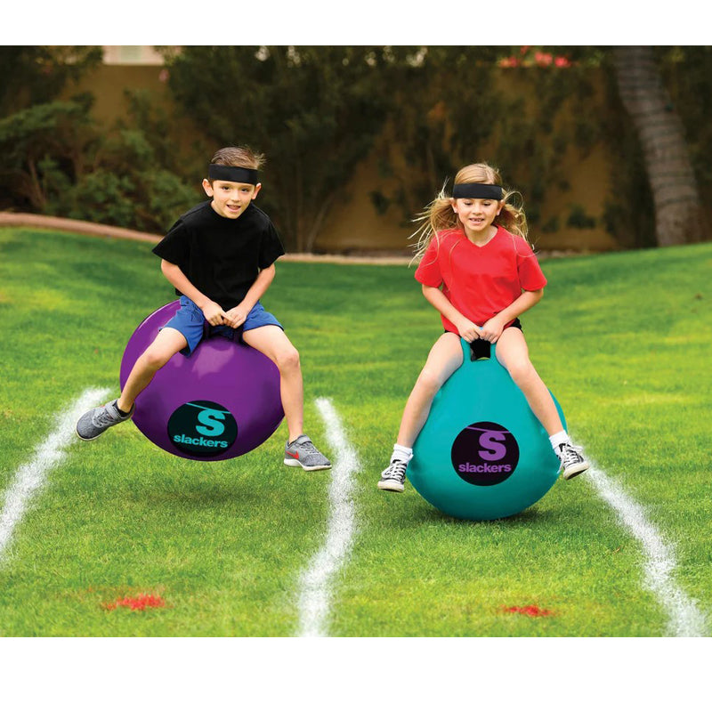 Slackers Ninja Obstacle Course with Bounce Balls