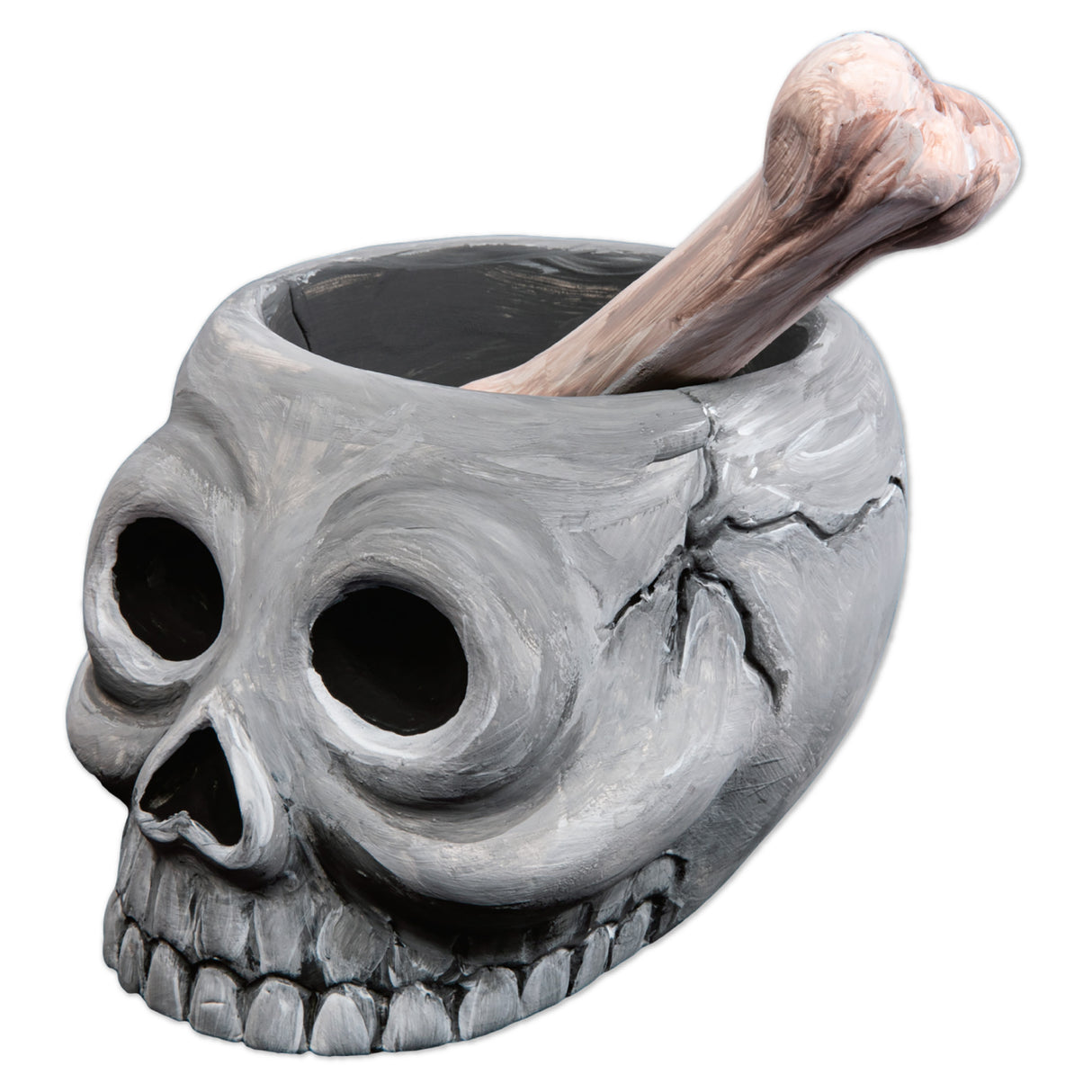 Art Star Halloween Paint Your Own Ceramic Skull and Bone Cruicible (11.1 x 13.5 x 9.2cm)