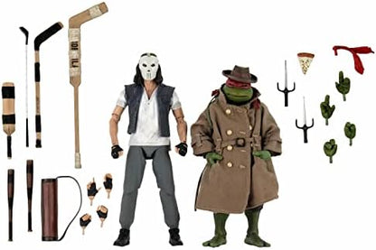 TMNT Disguise 2 Casey Jones & Raphael 7" Scale Action Figure