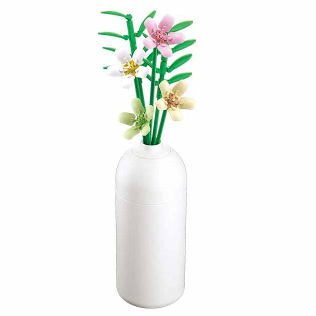 Sluban Freesia with diy vase 241 pcs