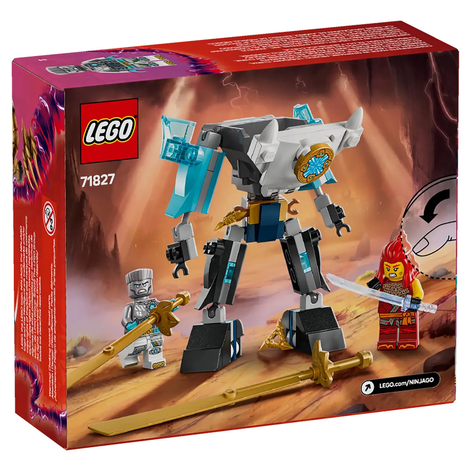 LEGO Ninjago Zane's Battle Suit Mech 71827