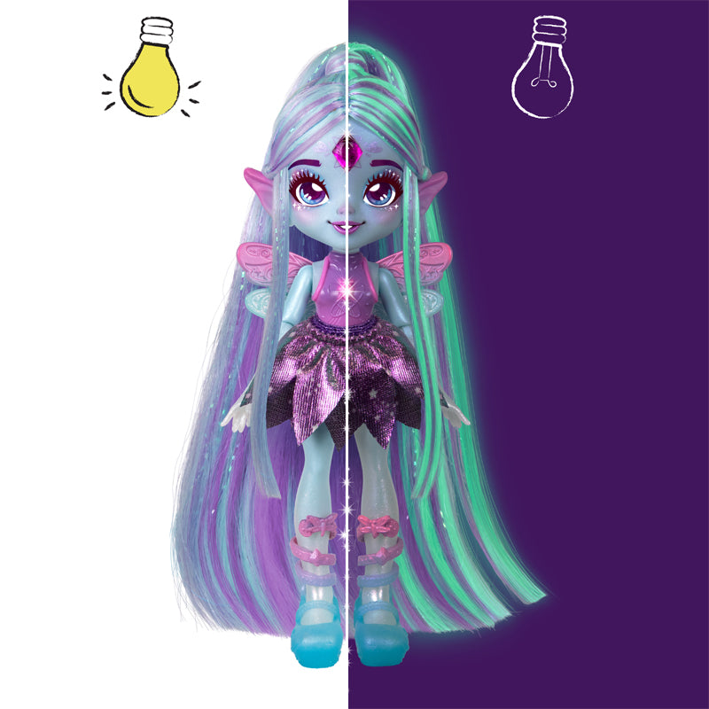 Magic Mixies Pixlings S2 Galaxy Hair Doll FLYT