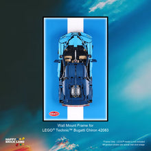 Decorative Wall Mount Frame For LEGO® 42083 Bugatti Chiron (without LED) - Style A