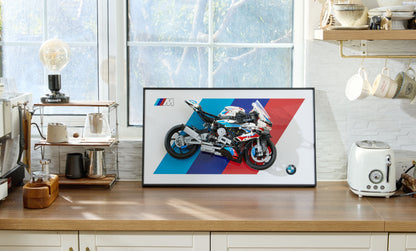 Decorative Wall Mount Frame For LEGO® 42130 BMW 1000 RR(without LED)