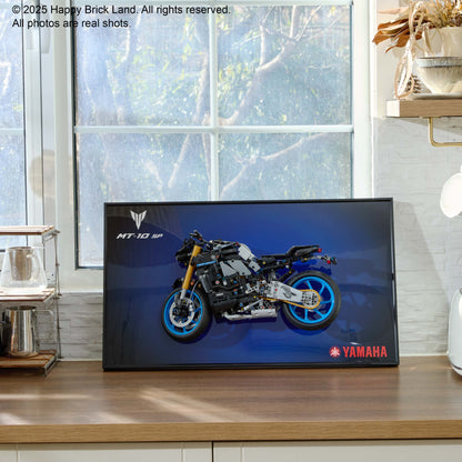 Decorative Wall Mount Frame For LEGO® 42159 Yamaha MT-10 SP(without LED)