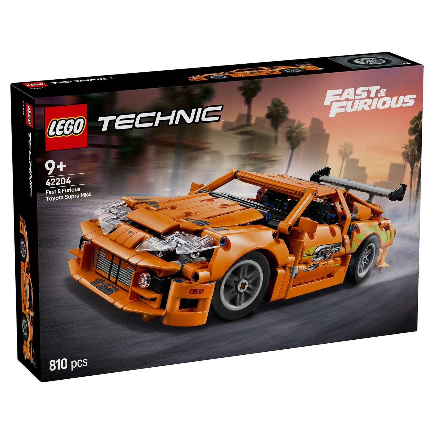 LEGO Technic Fast and Furious Toyota Supra MK4 42204
