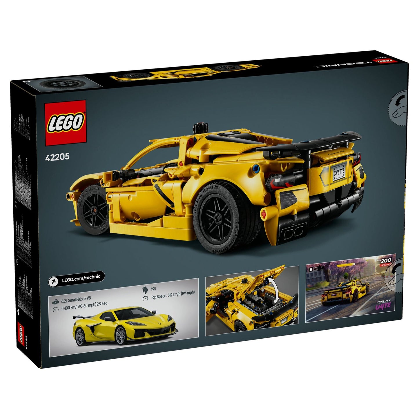 LEGO Technic Chevrolet Corvette Stingray 42205
