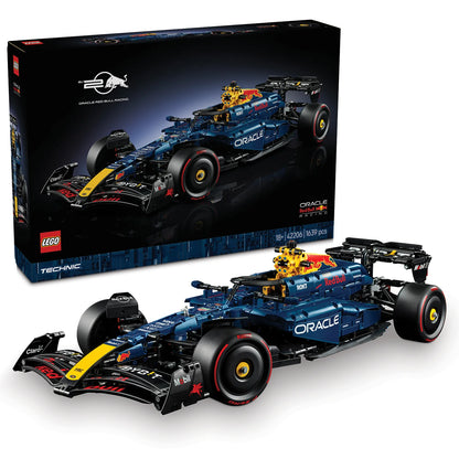 LEGO Technic Oracle Red Bull Racing RB20 42206 & LED Display Frame Bundle